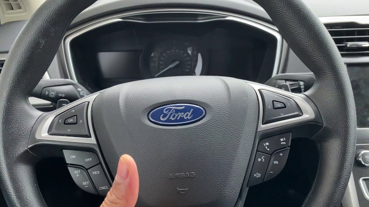 Ford Fusion – How To Open The Gas Cap/Fuel Door