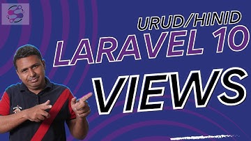How to create Views in laravel 10 Hindi/Urdu | Blade Templating Engine in Laravel 10