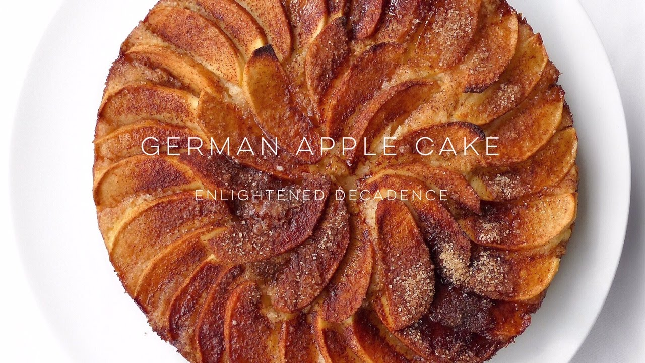 German Apple Cake (vegan) | The Simple Green