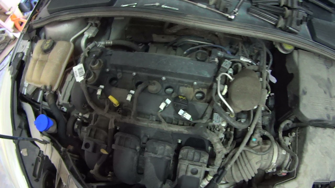 How to change spark plugs on 2016 Ford Focus - YouTube