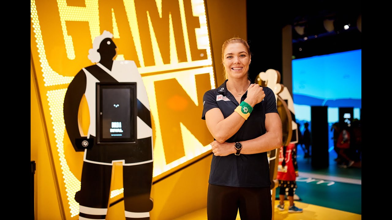 ⁣Discover the green & gold sweatband at the Australian Sports Museum.