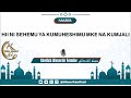 HII NI SEHEMU YA KUMUHESHIMU MKE NA KUMJALI HII NI SEHEMU YA KUMUHESHIMU MKE NA KUMJALI