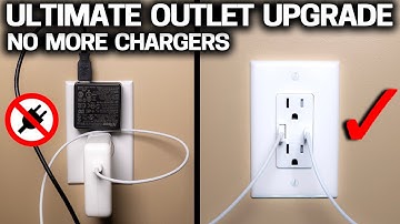 Ultimate USB Outlet Install - No More Chargers!