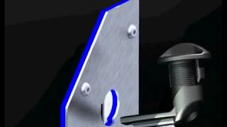 PINET | Verrouillage, quart de tour clipsable - Clip'n Turn by Pinet Industrie, charnières et verrouillages 446 views 8 years ago 25 seconds