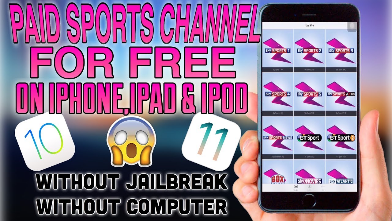 How to watch sky sports free on iPhone iOS 9,9.1,9.2 - YouTube