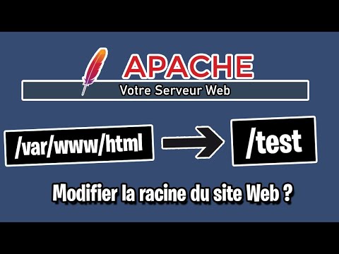 HOW TO CHANGE A WEBSITE ROOT DIRECTORY - APACHE WEB SERVER (+Installation)