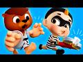 Trrr-ra-ta-ta! Hello Beaver with Baby DB | D Billions Kids Songs