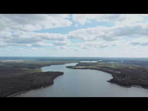 Mazury z lotu ptaka