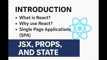 React Essentials: Understanding JSX, Props, and State (Beginner Friendly)