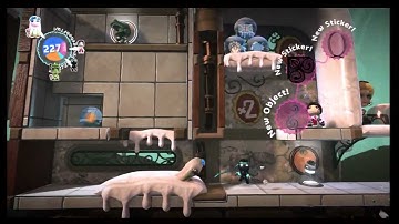 LittleBIGPlanet 2 (720p HD) Walkthrough Part 43 - Runaway Train - Co-op & Collected All