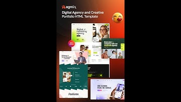 Agntix   Digital Agency & Creative Portfolio HTML Template
