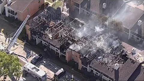 More than 40 displaced after apartment fire in Fort Worth, officials say: Latest updates