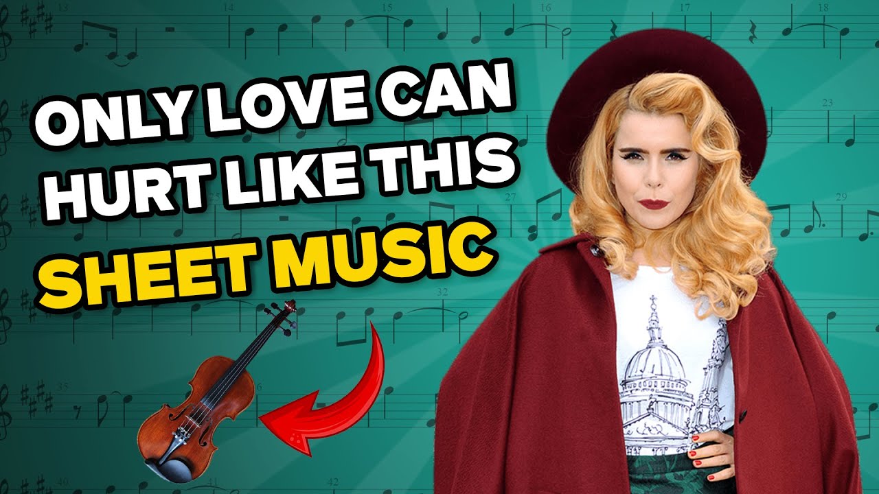 Only Love Can Hurt Like This Sheet Music for violin / Tabs / Play Along ...