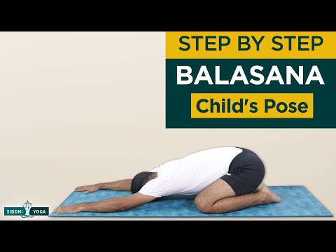 Yoga Anatomy Yin Yoga: Child´s Pose or Balasana 4K - YouTube