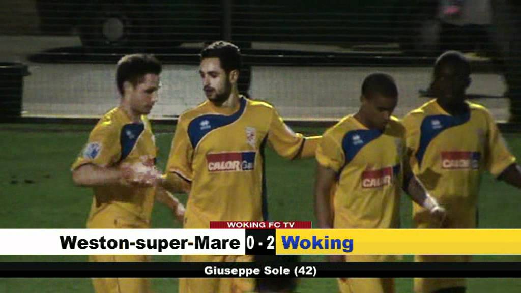 woking news Maidenhead United 0-1 Woking (Giuseppe Sole Record Breaker)