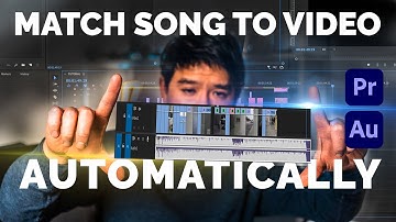 How to AUTOMATICALLY ADJUST LENGTH of a Song to Match Length of Video in Premiere Pro & Audition
