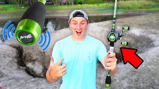 World's First BLUETOOTH Fishing Rod! (Does It Work?) 