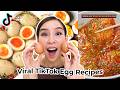 I tried viral egg recipes 