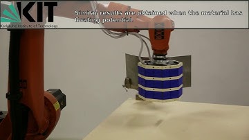 3D Contour Following for a Cylindrical End-Effector Using Capacitive Proximity Sensors