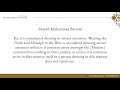 Is Wearing The Thobe in the West Considered Dressing To Attract Attention? - Shaykh Muhammad Bazmool