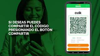 Generate Cuik QR Codes from your Banrural App to make payments or transfers