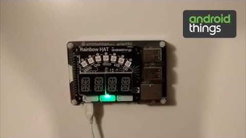 Android Things - GPIO - Blinking LED