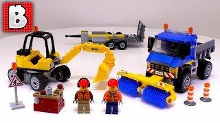 LEGO Sweeper & Excavator City Set 60152| LIVE BUILD & Review | BrickVault LIVE