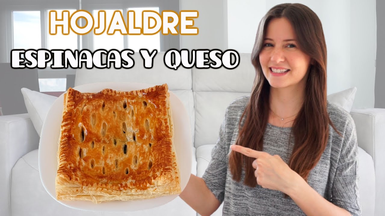HOJALDRE de ESPINACAS y QUESO de CABRA ✅ Recetas Fáciles con Hojaldre