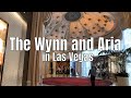 The Wynn, Aria and The Shops at Crystals in Las Vegas quick walkthrough in 4k
