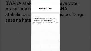 ZABURI. 121 : 7 - 8. #somabiblia