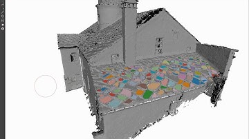 Persistence Analysis of Multi-scale Planar Structure Graph in Point Clouds