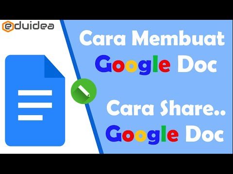 Video: Bagaimana cara membuat menu di Google Documents?