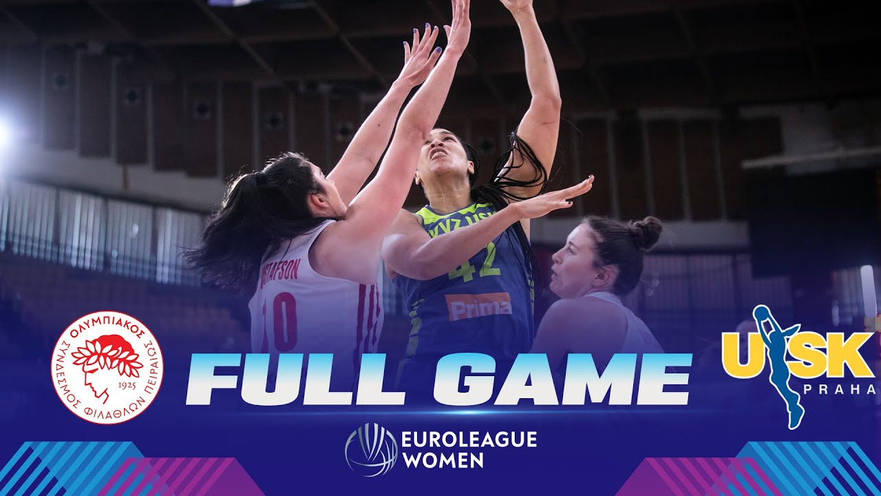 Olympiacos SFP v ZVVZ USK Praha EuroLeague Women 2022 - EuroLeague Women 2022-23