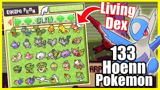 Como Capturar a los 133 Pokémon de Hoenn en Pokémon Rubi/Zafiro - Full Living Dex