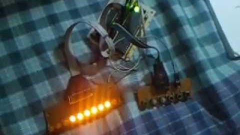 set a LED using push button
