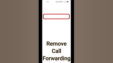 How to remove call forwarding? | How to stop call forwarding?