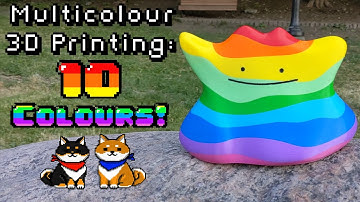 3D Print with UNLIMITED colours using the Prusa MMU2S!