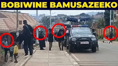 LIVE: OBUNKENKE! BOBI WINE POLICE & MILLITARY EMUSAZEEKO KU HOTEL WEYASUZZE-OKUTYA KWEYONGEDDE