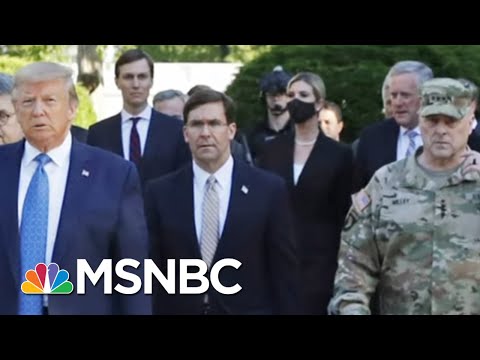 Military Leaders Push Back On Trump's Willingness To Use Them Against Civilians | MSNBC