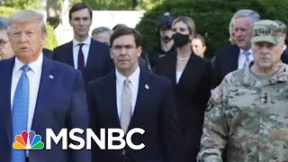 Military Leaders Push Back On Trump's Willingness To Use Them Against Civilians | MSNBC