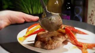Pesto and pepper pork recipe from Waitrose
