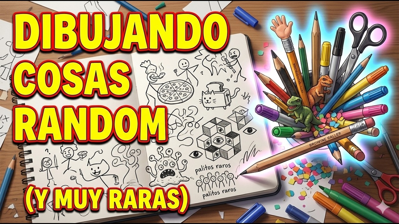 ¡RDMT18 está dibujando cosas random! - YouTube