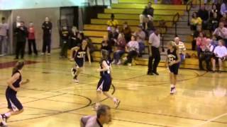 GV: Kelsey Tillman With the Quick Pass to Maddy Williams for the Basket Content