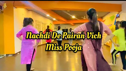 Miss Pooja | Nachdi De Paira Vich | Students | Dream Bhangra | 1 life fitness | Harman Gill