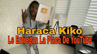 Haraca Kiko Le Entregan La Placa De Youtube & Mira Su Reaccion😂