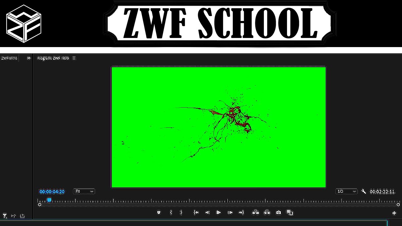 Remove Green Screen Backgrounds | ZWF School
