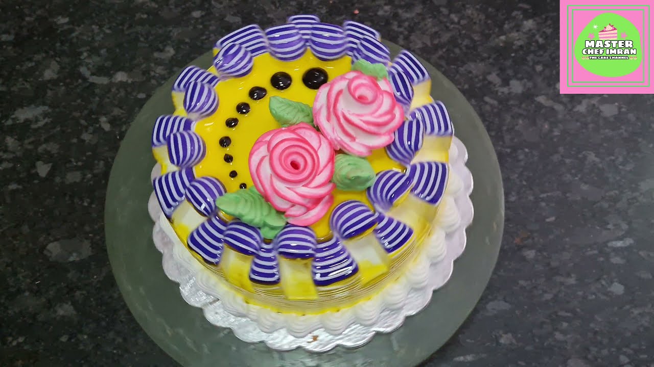 how to use fresh cream cake decorating tools | cutting edge cake decorating ideas |