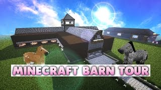 Minecraft Barn Tour - Hunter Haven Stables