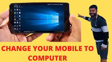 HOW TO CHANGE YOUR MOBILE INTO COMPUTER TAMIL - HOW TO USE ANDROID MOBILE AS COMPUTER IN TAMIL