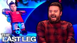 Real Life Angel Marcus Rashford Tops The Last Leg Christmas Tree The Last Leg